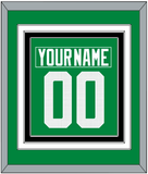 Dallas Nameplate & Number (Back) Combined - Home Green - Premier Tier 4