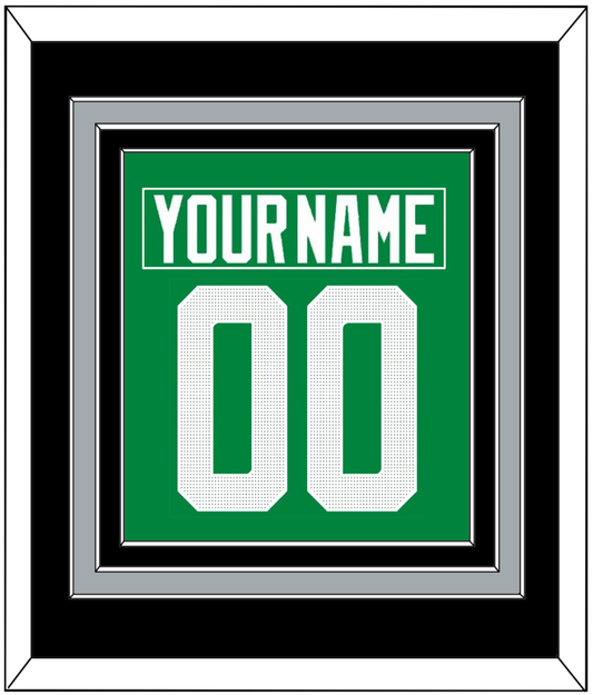 Dallas Nameplate & Number (Back) Combined - Home Green - Premier Tier 5