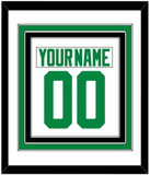 Dallas Nameplate & Number (Back) Combined - Road White - Premier Tier 1