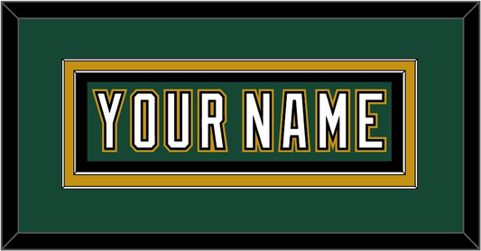 Dallas Nameplate - Alternate Green (1997-1999) - Signature Tier 2
