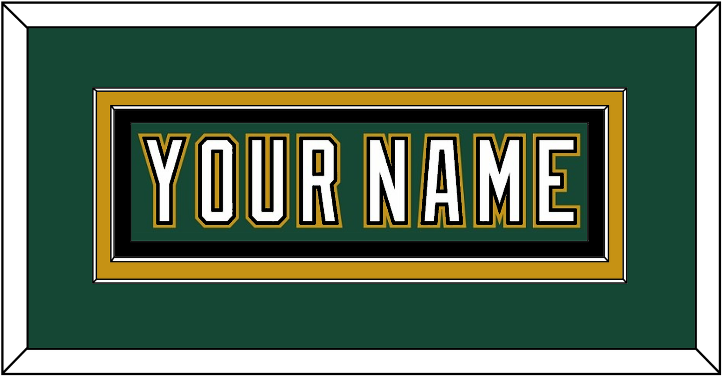 Dallas Nameplate - Alternate Green (1997-1999) - Signature Tier 2