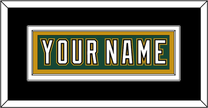 Dallas Nameplate - Alternate Green (1997-1999) - Signature Tier 3