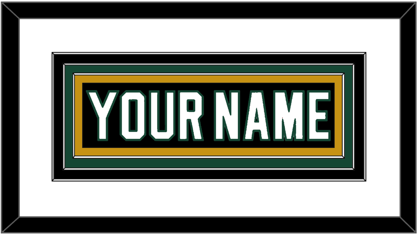 Dallas Nameplate - Road Black (1994-1999) - Premier Tier 1
