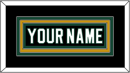 Dallas Nameplate - Road Black (1994-1999) - Premier Tier 3