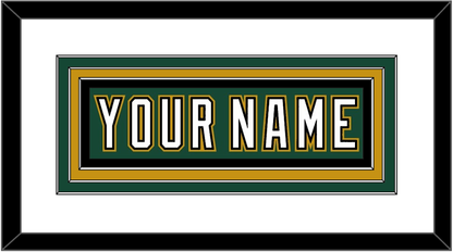 Dallas Nameplate - Alternate Green (1997-1999) - Premier Tier 1