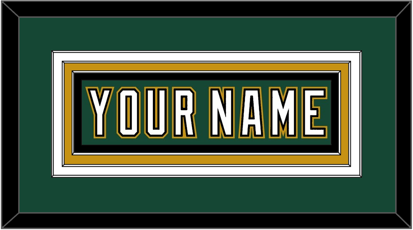 Dallas Nameplate - Alternate Green (1997-1999) - Premier Tier 2