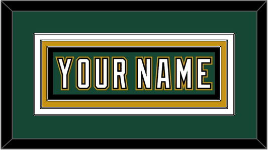 Dallas Nameplate - Alternate Green (1997-1999) - Premier Tier 2