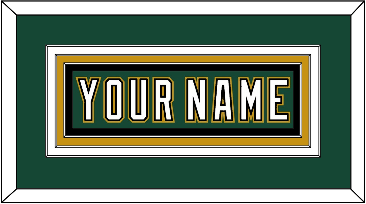 Dallas Nameplate - Alternate Green (1997-1999) - Premier Tier 2