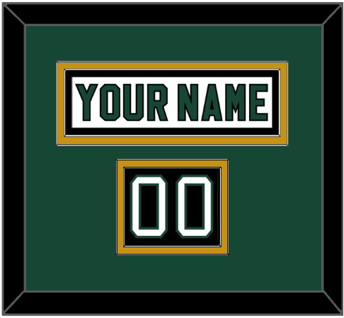 Dallas Nameplate & Number (Shoulder) - Home White (1994-1999) - Signature Tier 2