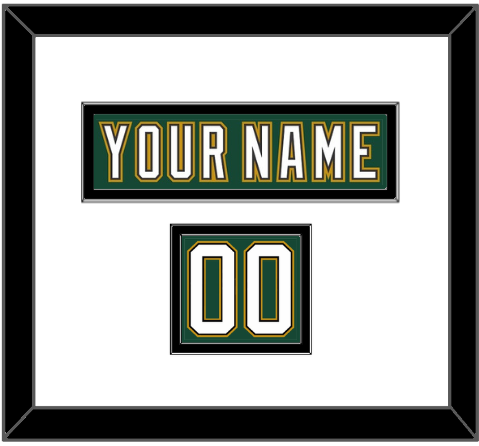 Dallas Nameplate & Number (Shoulder) - Alternate Green (1997-1999) - Signature Tier 1