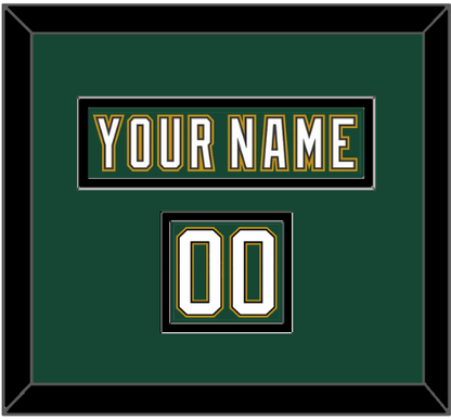 Dallas Nameplate & Number (Shoulder) - Alternate Green (1997-1999) - Signature Tier 3