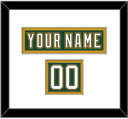 Dallas Nameplate & Number (Shoulder) - Alternate Green (1997-1999) - Signature Tier 2