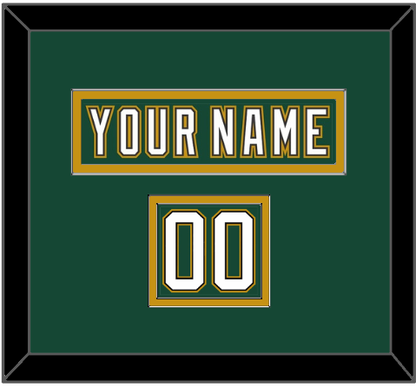 Dallas Nameplate & Number (Shoulder) - Alternate Green (1997-1999) - Signature Tier 4