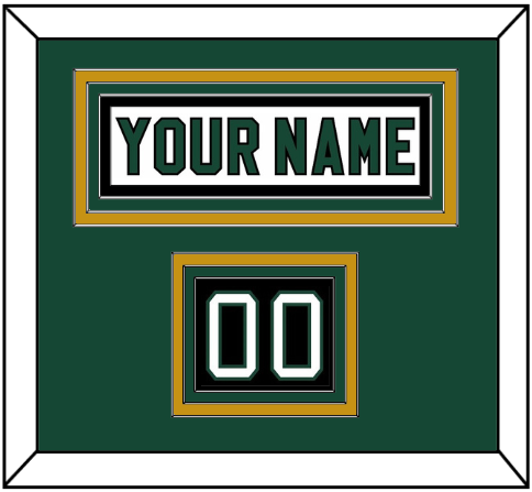 Dallas Nameplate & Number (Shoulder) - Home White (1994-1999) - Premier Tier 3