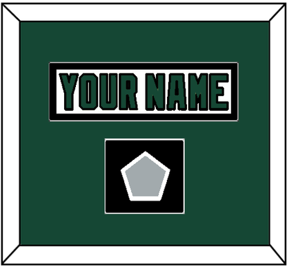Dallas Nameplate & Stanley Cup Champions Patch - Home White (1994-1999) - Essential Tier 2