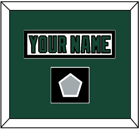 Dallas Nameplate & Stanley Cup Champions Patch - Home White (1994-1999) - Essential Tier 2