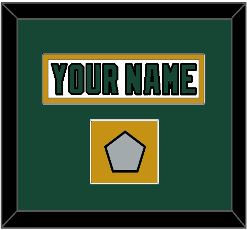 Dallas Nameplate & Stanley Cup Finals Patch - Home White (1994-1999) - Essential Tier 3