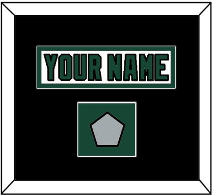 Dallas Nameplate & Stanley Cup Finals Patch - Home White (1994-1999) - Essential Tier 4
