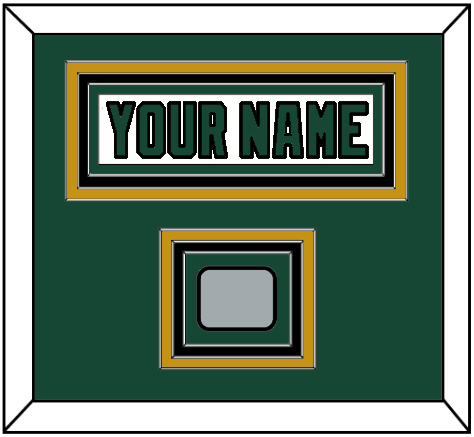 Dallas Nameplate & Stanley Cup Champions Patch - Home White (1994-1999) - Premier Tier 2