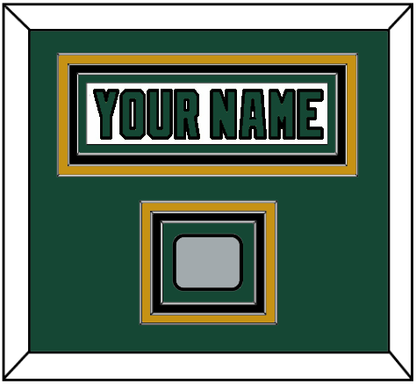 Dallas Nameplate & Stanley Cup Finals Patch - Home White (1994-1999) - Premier Tier 2