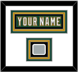 Dallas Nameplate & Stanley Cup Finals Patch - Alternate Green (1997-1999) - Triple Mat 1