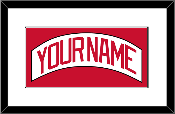 Detroit Nameplate - Road White - Single Mat 1