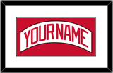 Detroit Nameplate - Home White (1982-1983) - Single Mat 1