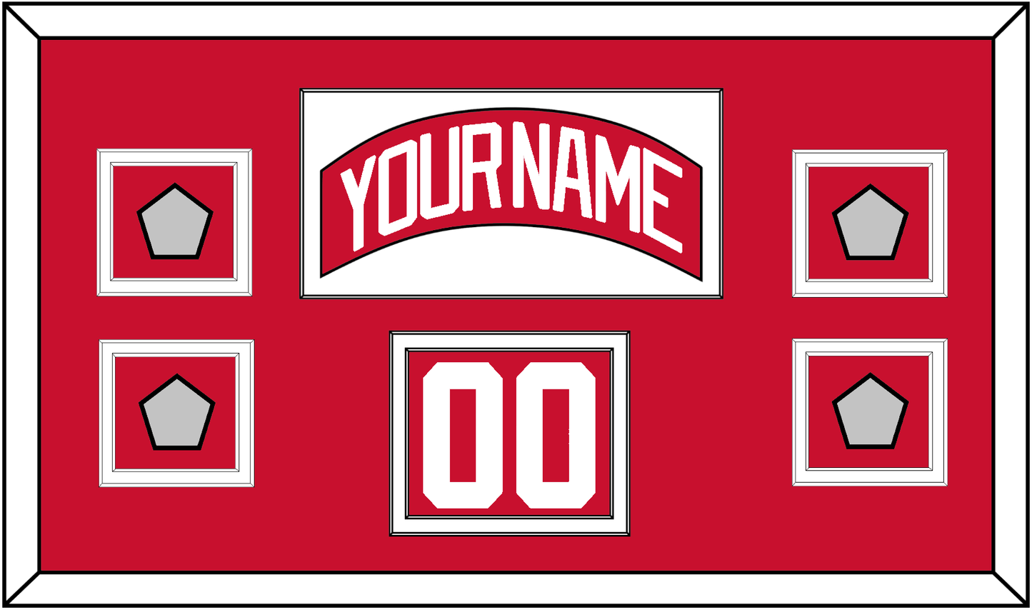 Detroit Legacy Nameplate & Shoulder Number