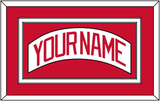 Detroit Nameplate - Road White - Double Mat 1