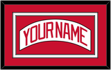 Detroit Nameplate - Road White - Double Mat 1