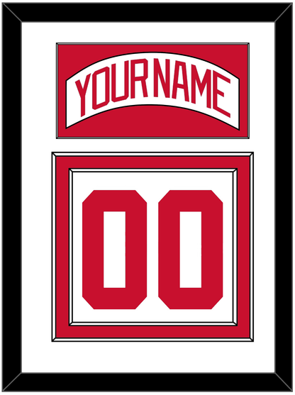 Detroit Nameplate & Full-Size Number - Split