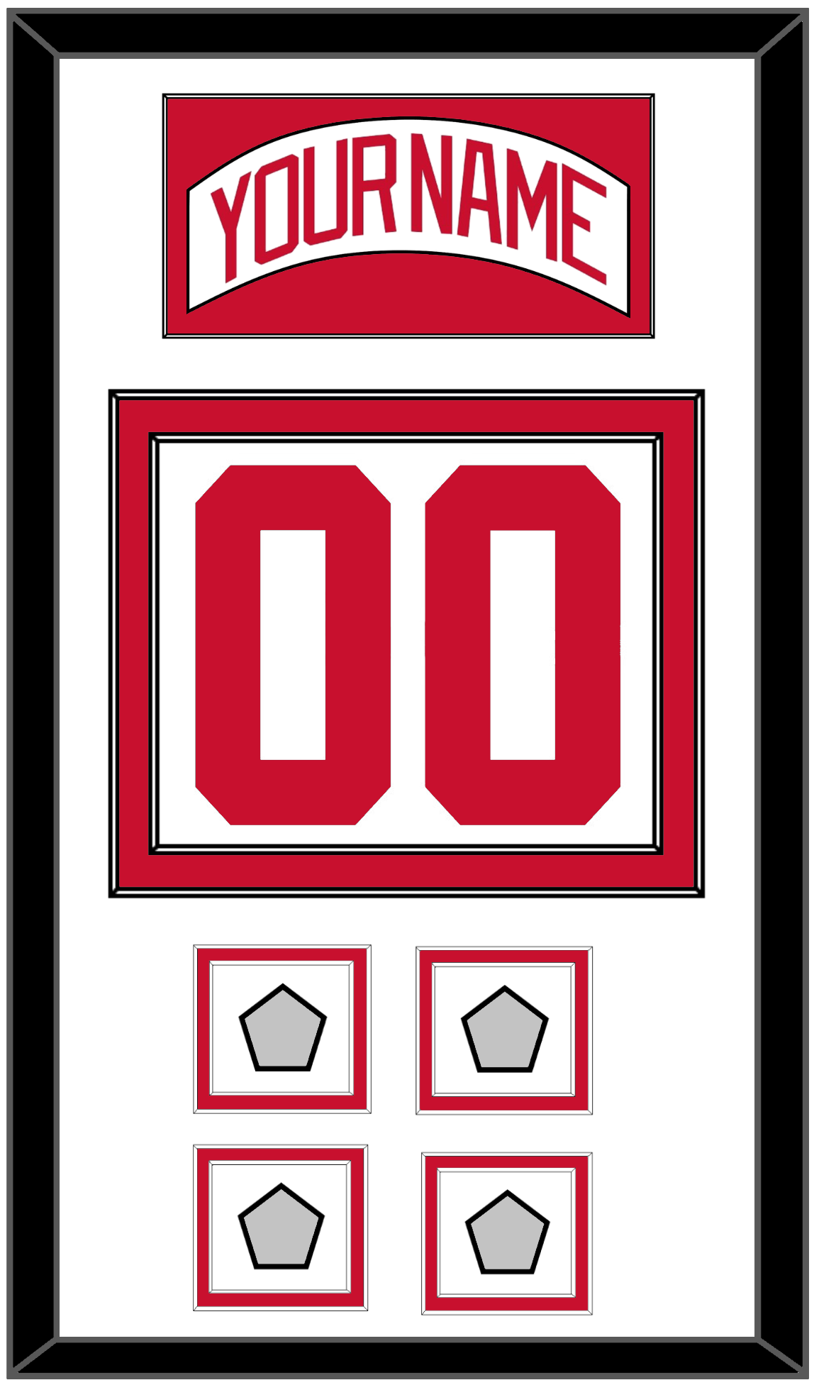 Detroit Legacy Nameplate & Full-Size Number - Split