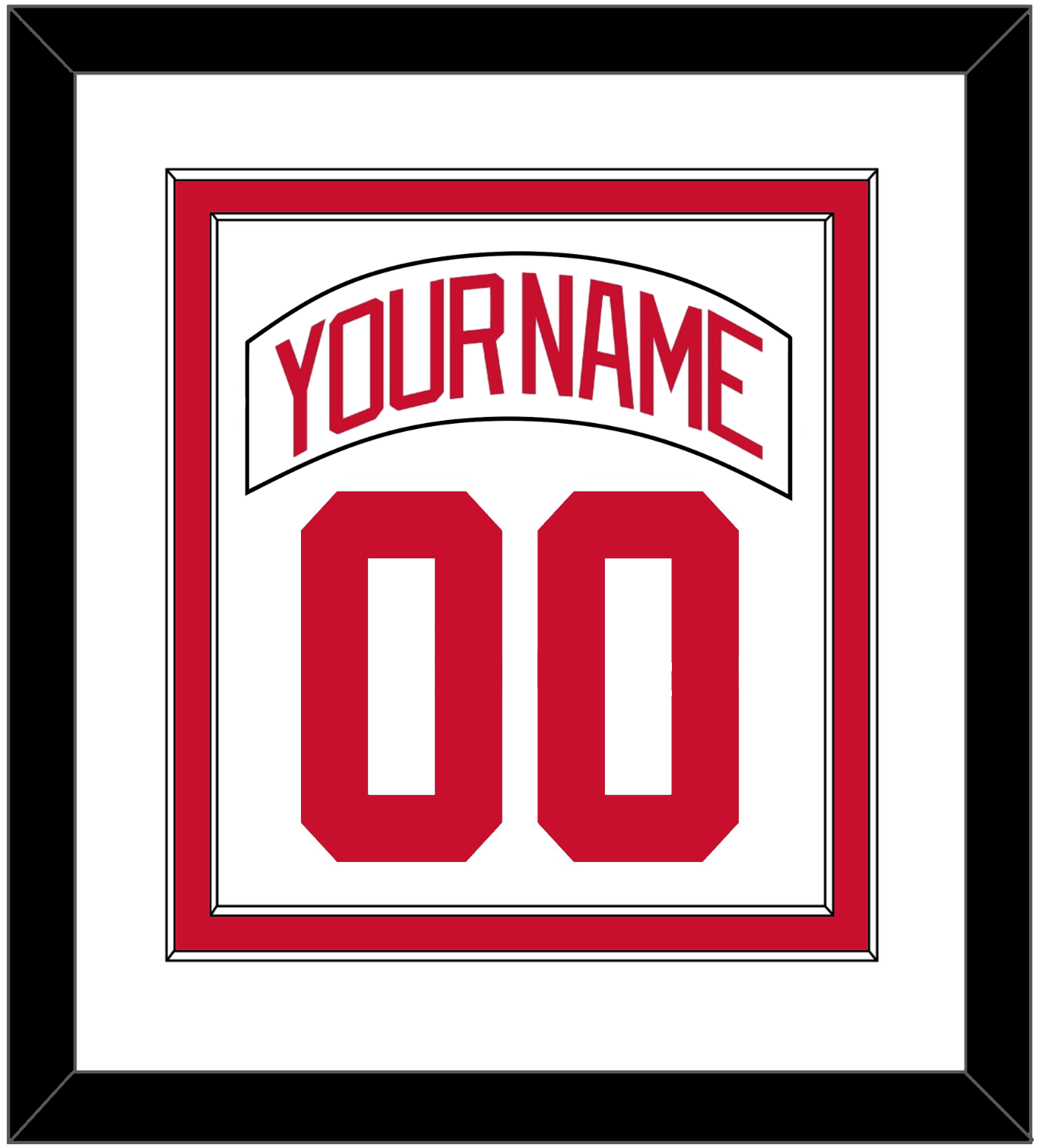 Detroit Nameplate & Full-Size Number - Combined