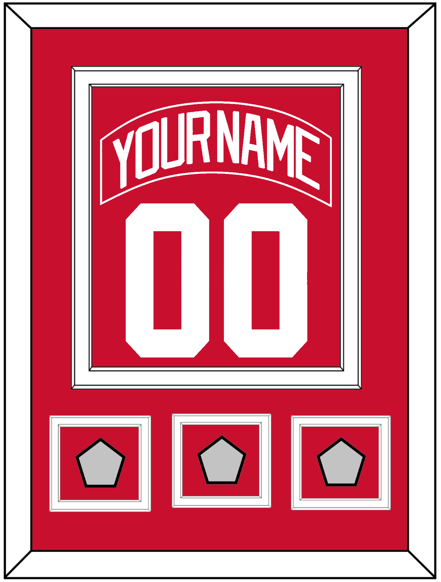 Detroit Legacy Nameplate & Full-Size Number - Combined