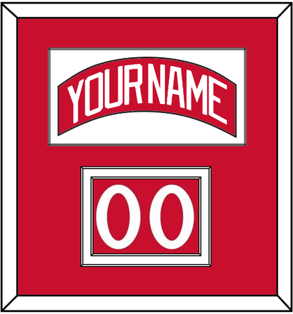 Detroit Nameplate & Shoulder Number