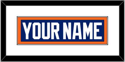Edmonton Nameplate - Road Blue (1981-1994) - Essential Tier 1