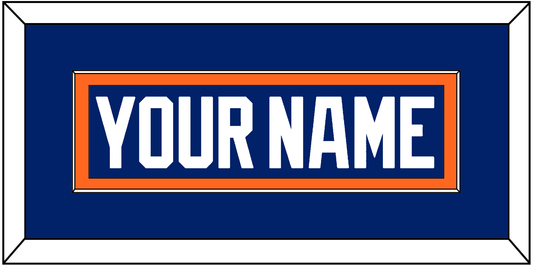 Edmonton Nameplate - Road Blue (1981-1994) - Essential Tier 2