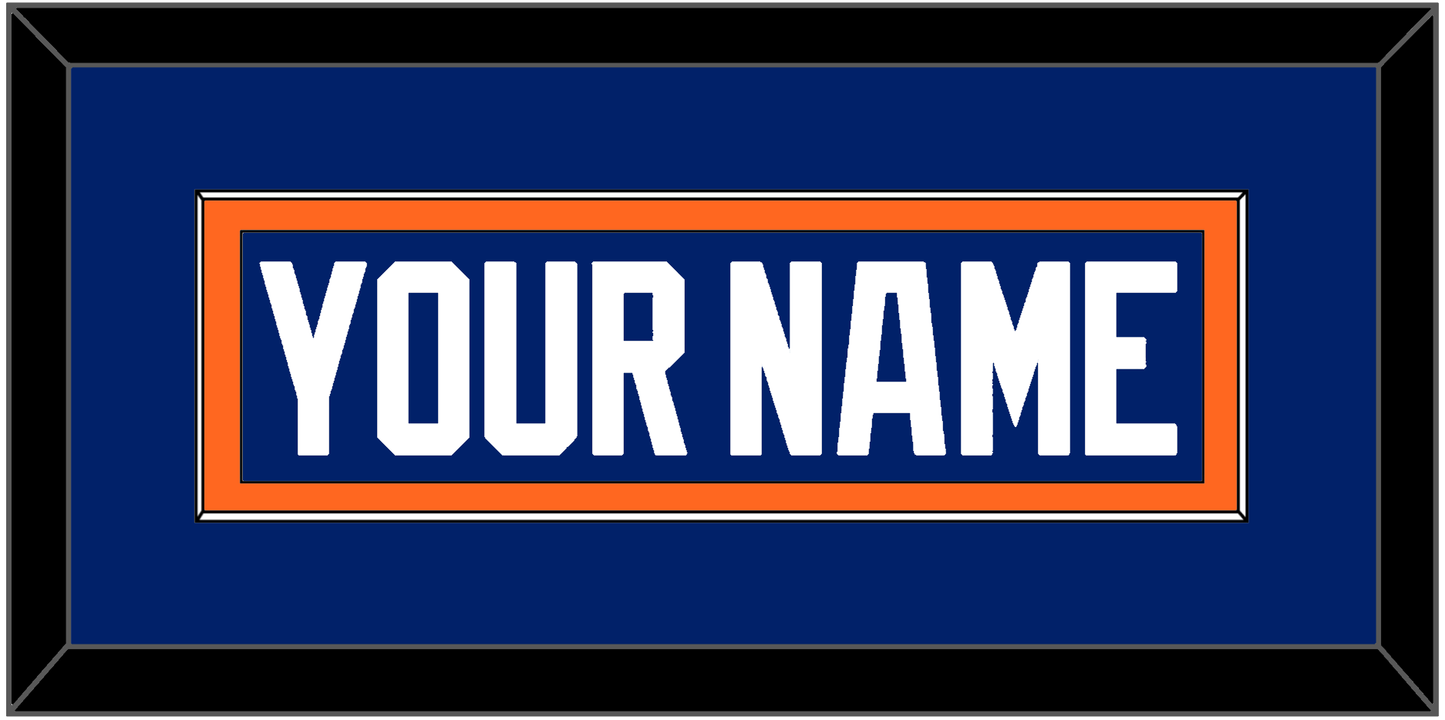 Edmonton Nameplate - Road Blue (1981-1994) - Essential Tier 2