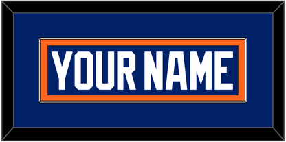 Edmonton Nameplate - Road Blue (1981-1994) - Essential Tier 2