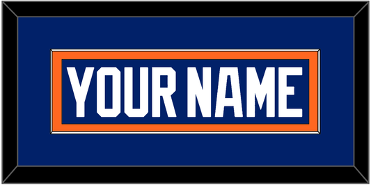 Edmonton Nameplate - Road Blue (1981-1994) - Essential Tier 2