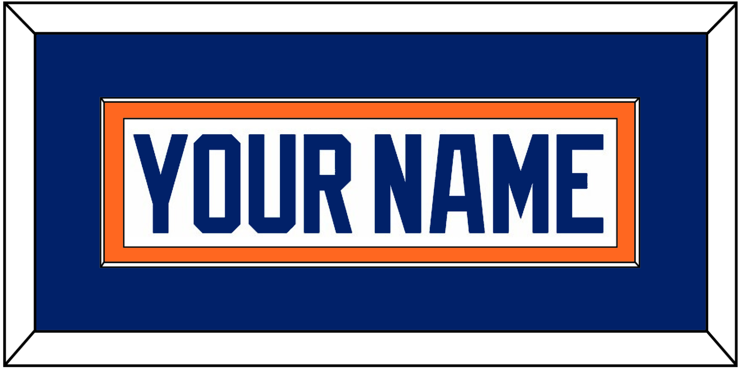 Edmonton Nameplate - Home White (1981-1994) - Essential Tier 2