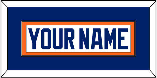 Edmonton Nameplate - Home White (1981-1994) - Essential Tier 2