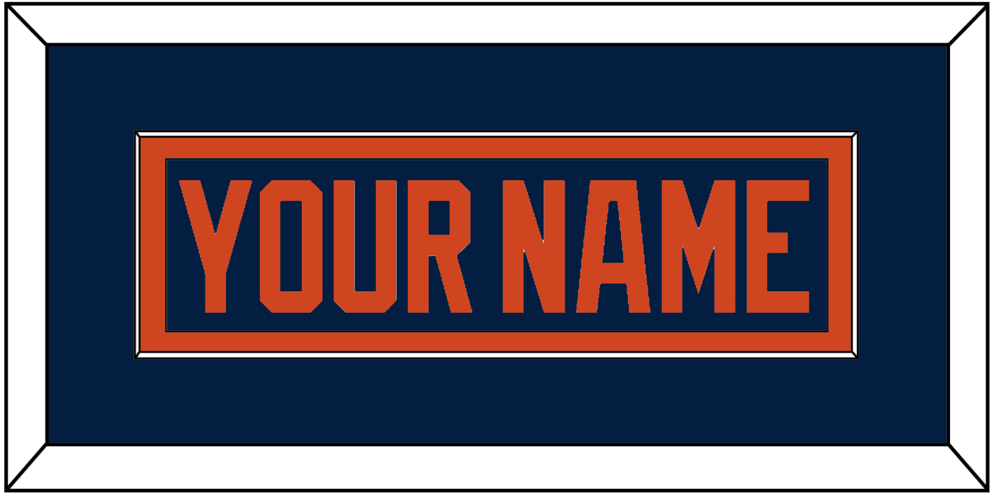Edmonton Nameplate - Alternate Blue (2019-2024) - Essential Tier 2