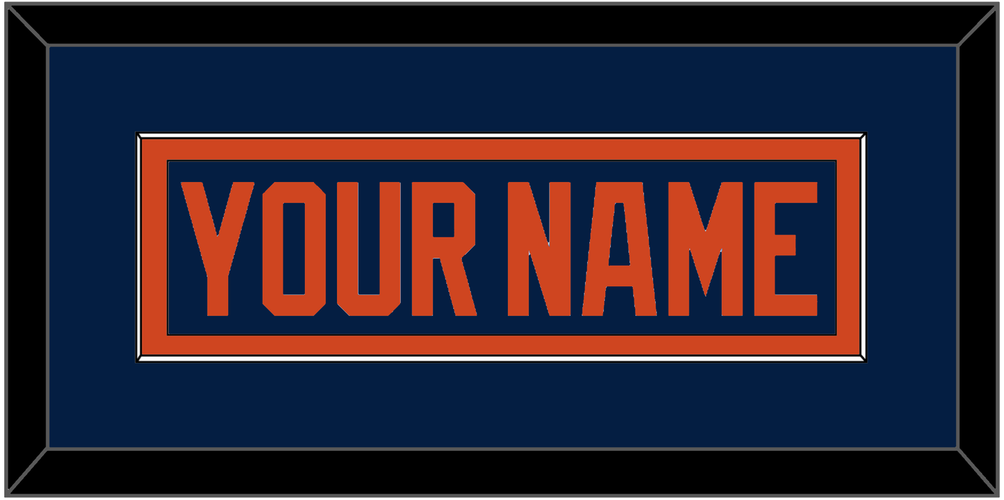 Edmonton Nameplate - Alternate Blue (2019-2024) - Essential Tier 2