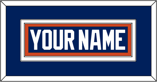 Edmonton Nameplate - Home Blue - Signature Tier 2