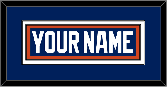 Edmonton Nameplate - Home Blue - Signature Tier 2