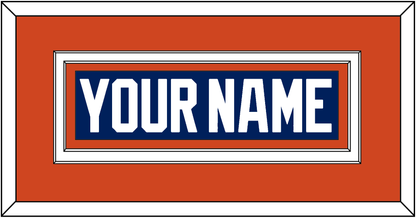 Edmonton Nameplate - Home Blue - Signature Tier 3