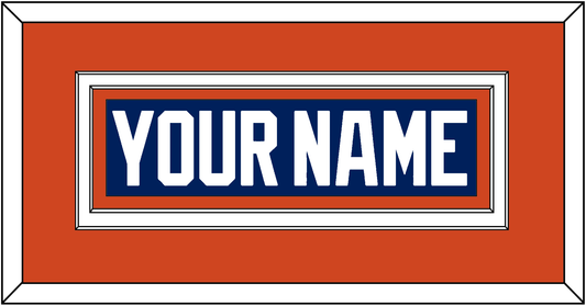 Edmonton Nameplate - Home Blue - Signature Tier 3