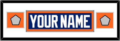 Edmonton Nameplate & 2 Stanley Cup Champions Patches - Road Blue (1981-1994) - Essential Tier 3