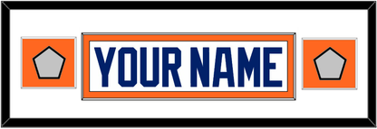 Edmonton Nameplate & 2 Stanley Cup Champions Patches - Home White (1981-1994) - Essential Tier 3